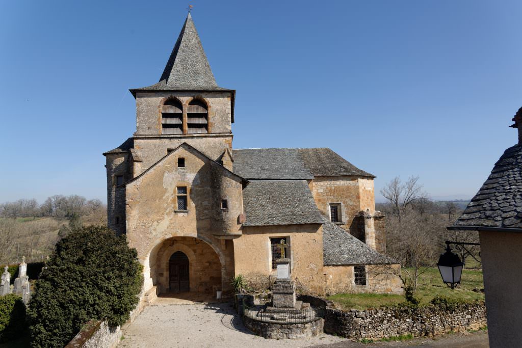 Eglise de Lagnac, vue de l'extérieur
